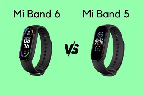 Mi Band 6 vs Mi Band 5: Specs Comparison | Beebom