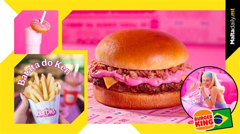 Burger King Brazil Releases Pink Barbie Burger
