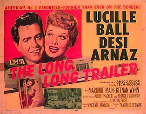 The Long, Long Trailer Original 1954 U.S. Half Sheet Movie Poster - Posteritati Movie Poster Gallery