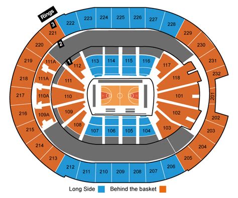 Amway Center Seating Plan | Orlando Magic Seating Chart | SeatPick