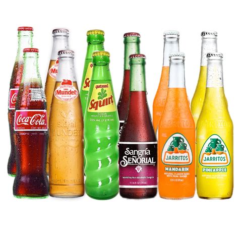 Mexican Soda Favorites Variety/Party Pack (12 Pack) - Walmart.com