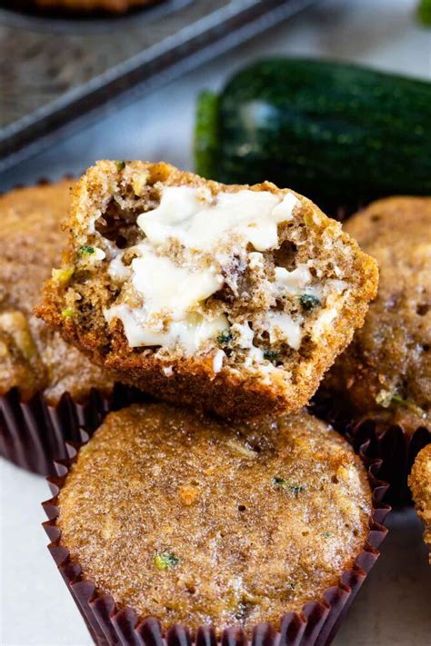 BEST Zucchini Muffins Recipe - Crazy for Crust