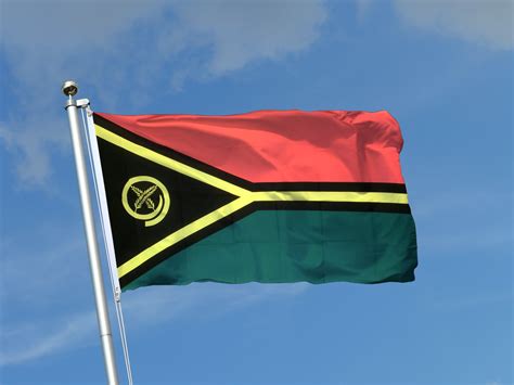 Acheter drapeau Vanuatu - 23 tailles disponibles - Monsieur-des-Drapeaux