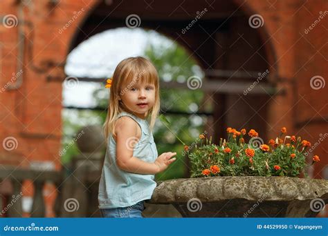 Little girl in park stock photo. Image of face, outdoor - 44529950