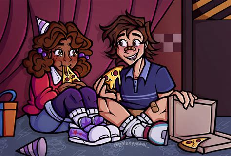 Pizza Party [FNAF] by GalaxyJewel on DeviantArt