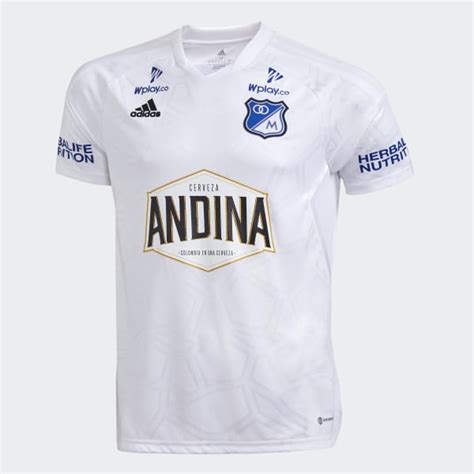 adidas Camiseta De Visitante Millonarios FC 22/23 - Blanco | adidas ...