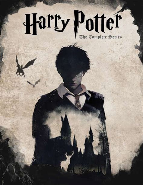 Xem ngay Vẽ bìa sách Harry Potter với những hình ảnh phép thuật