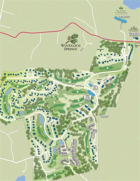 Property Maps | Woodloch Resort | Pocono Mountains | Woodloch Resort