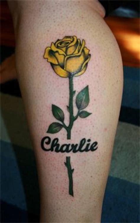 Yellow Rose Tattoos Designs, Ideas and Meaning | Tattoos For You