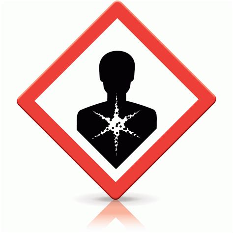 Buy Health Hazard Labels | GHS Regulation Stickers