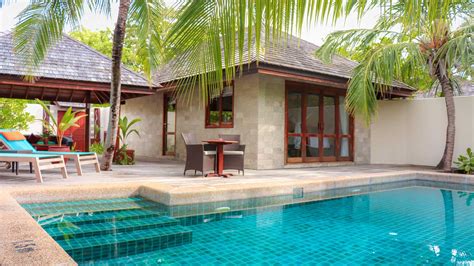 A range of accommodation options at Kuredu Maldives Resort