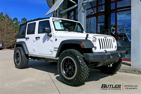 Jeep Wrangler with 20in Black Rhino Tanay Wheels exclusively from Butler Tires and Wheels in ...