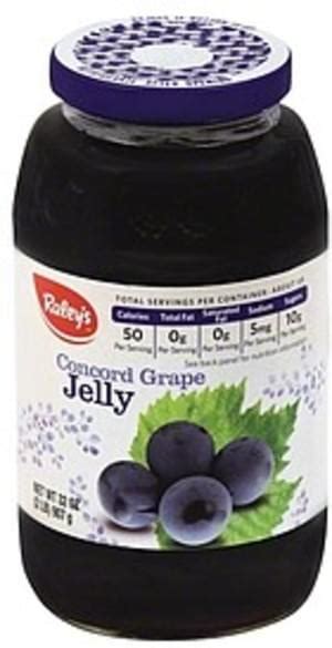 Raleys Concord Grape Jelly - 32 oz, Nutrition Information | Innit