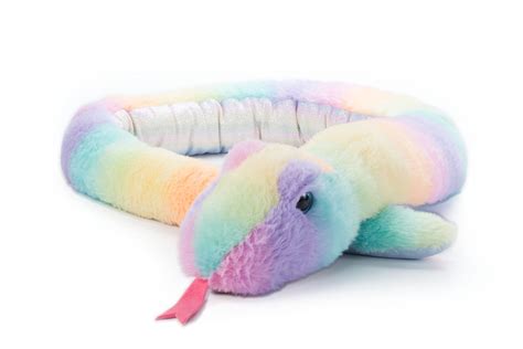 Buy The Petting Zoo Snake Stuffed Animal Plushie, Ombrez Zoo Animals ...