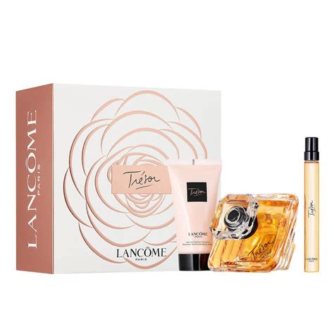 Tresor Perfume (3.4 fl. oz.) & Lotion 3-Piece Gift Set - Lancome