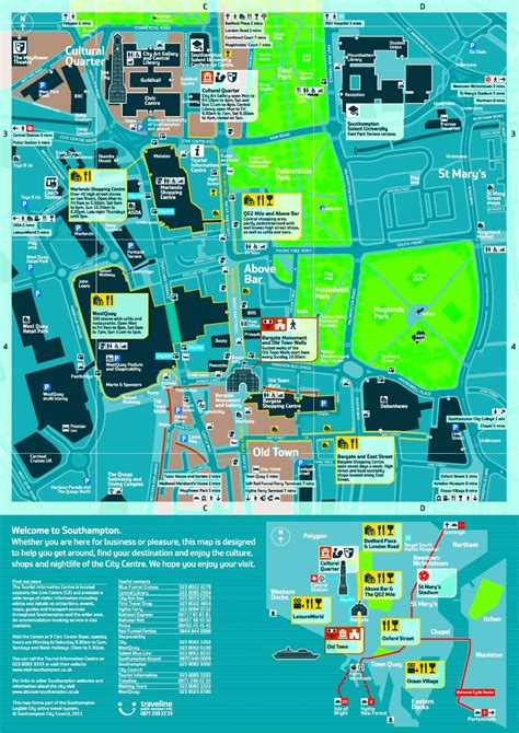 Southampton City Map