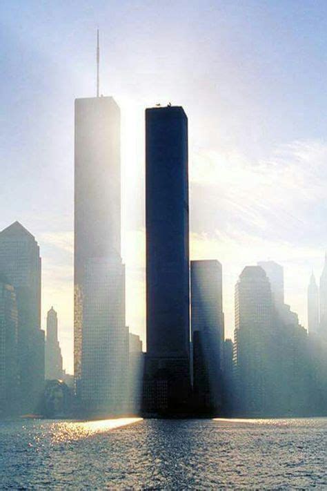 New York City | Twin Towers at Sunset | Remembering 9/11 | Pinterest ...