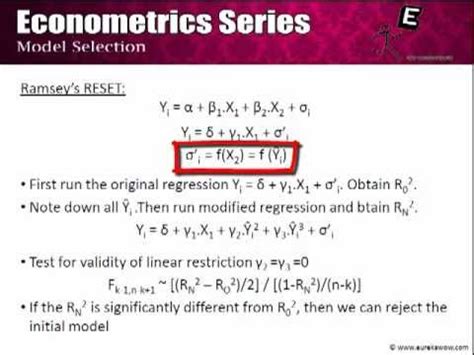 Econometrics - Model Selection - YouTube