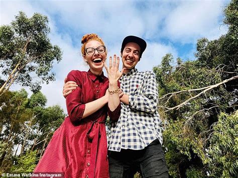 The Wiggles star Emma Watkins announces engagement to boyfriend of one year Oliver Brian ...