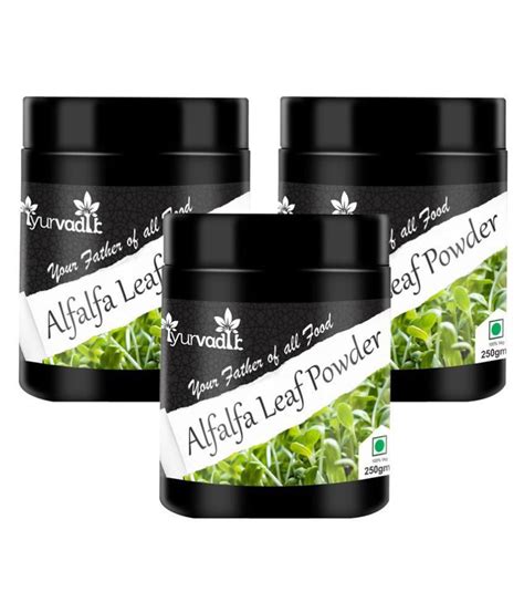 IYURVEDIK Alfalfa Grass Powder, Powder 750 gm: Buy IYURVEDIK Alfalfa ...