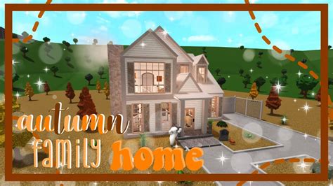 Autumn Family Home! (HALLOWEEN THEMED!)||96K||Welcome To Bloxburg ...