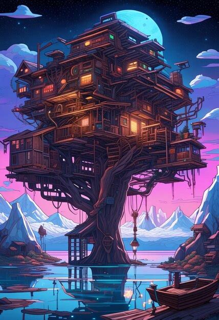 Premium AI Image | A poster for a game called the house that is called ...