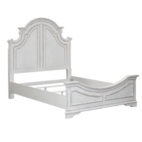 Magnolia Manor White King Panel Bed | Cymax Business