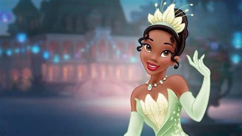 What does Disney's Princess Tiana look like?