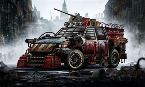 Ross Veebel - Zombie Survival Truck- Toyota Hilux 1994