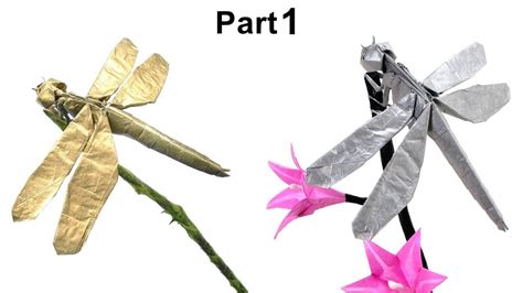 Origami ideas: Step By Step Origami Dragonfly Easy