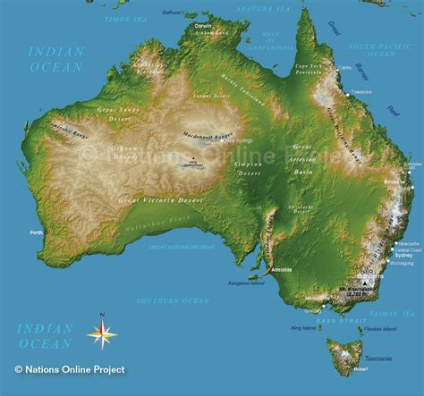 Topographic Map Of Australia With Contour Lines - Twyla Ingeborg