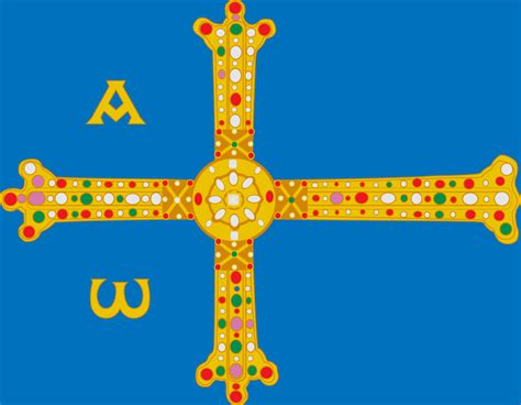 Alternate Flag of Asturias by DinoSpain on DeviantArt