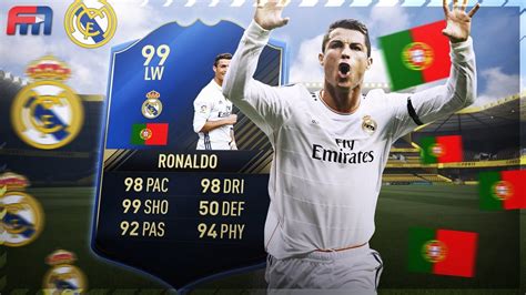 FUT17 | CRISTIANO RONALDO (99) - TOTY REVIEW - YouTube