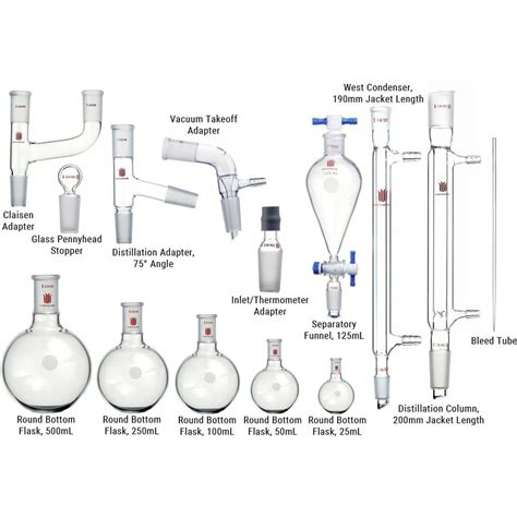 Organic Chemistry Glassware Kits, 14 Pieces | Growing Labs