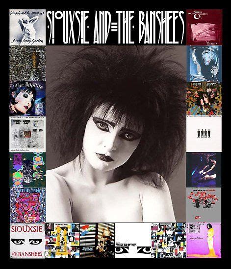 Siouxsie and the Banshees - Siouxsie Sioux framed in Album Covers 2 Poster by litmusician ...