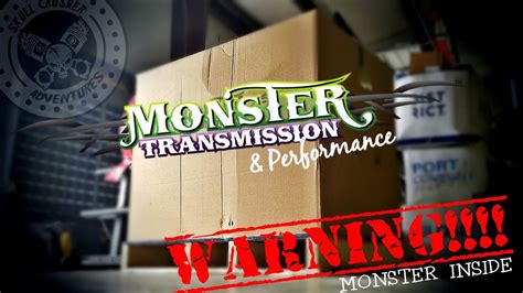 Crusher's Monster Transmission UnBoxing (( LIVE!!!)) - YouTube