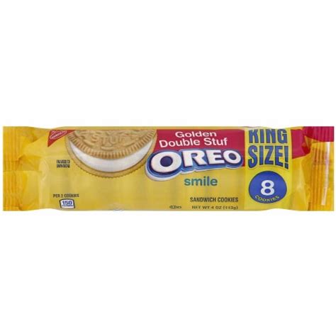 Oreo Golden Double Stuf Cookies, 4 Ounce -- 20 per case., 2-10-4 OUNCE - Pick ‘n Save