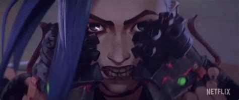 Bite Jinx GIF - Bite Jinx Arcane - Discover & Share GIFs