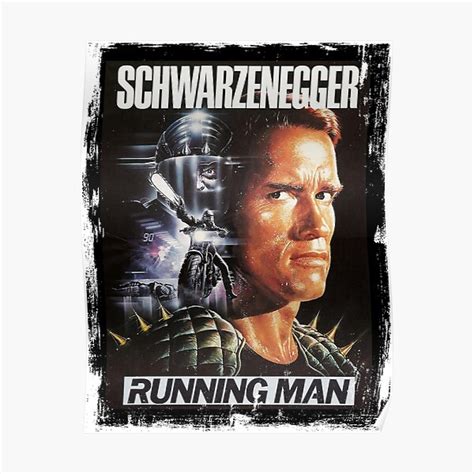 "Running Man - Retro movie poster collection" Poster for Sale by ...