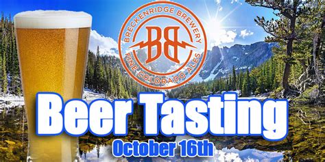 Breckenridge Brewery Beer Tasting | October 16th – The Caroline