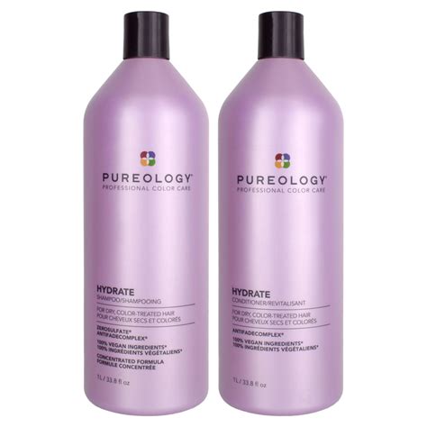 Pureology Hydrate Shampoo & Conditioner Liter Set *Limited Edition* | Beauty Care Choices