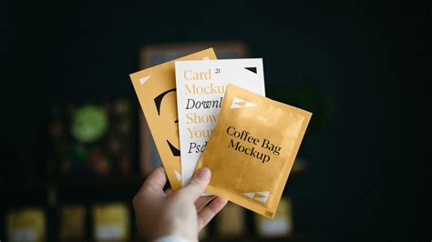 Free Packet Mockup - Free Package Mockups