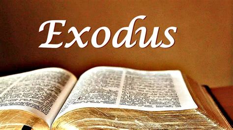 Summary Of The Book Of Exodus Kjv : First Assembly of God, Giddings, TX ...