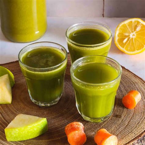 Jugo de Manzana con Zanahoria y Espinaca | Nómadas Gourmet