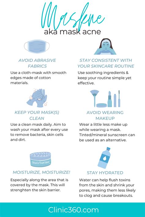 Mask Acne Tips | Skin facts, Beauty skin quotes, Proper skin care routine