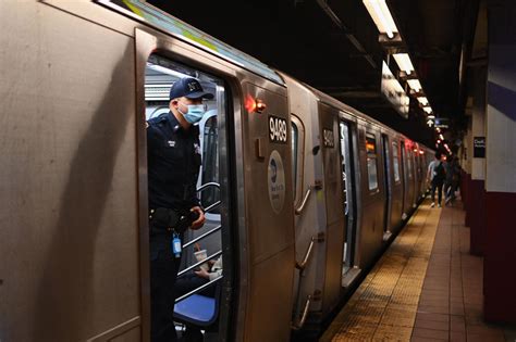 Crime in NYC subway drops 25% in March vs. last year amid surge of cops ...