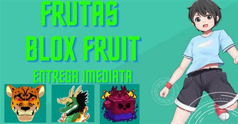 ⭐ Frutas Fisicas Blox Fruits Roblox (T-Rex, Leopardo, Kitsun - DFG