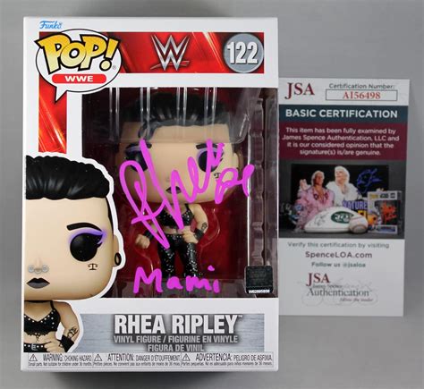 Rhea Ripley Signed WWE Funko Pop Vinyl Figure w/JSA COA at Amazon's Sports Collectibles Store