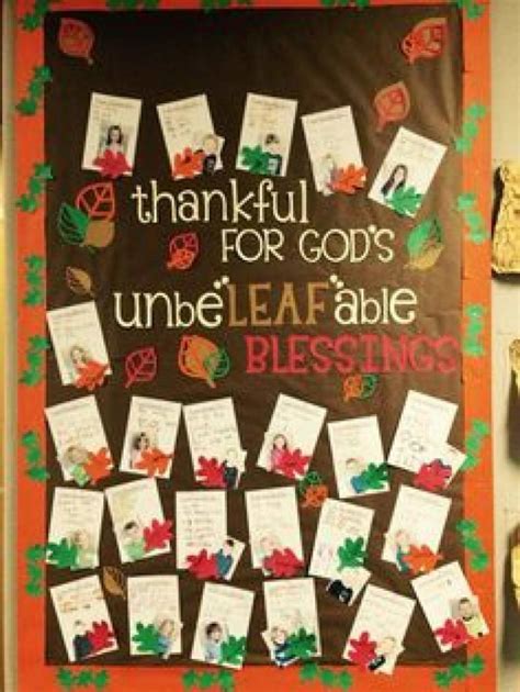 Unbelievably Cute Thanksgiving Bulletin Board ideas you'll fall in love ...