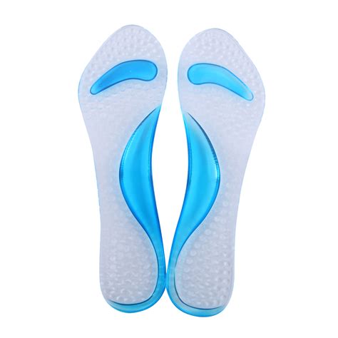 Non-Slip High-Heels Insoles Silicone Gel Pads Arch Metatarsal Support Massage | eBay